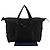 Prada Black Saffiano Trimmed Tessuto Reisetasche Schwarz - Ansicht 24