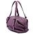 Borsa a tracolla Bottega Veneta Montaigne in nappa Intrecciato viola - vista 2
