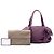 Borsa a tracolla Bottega Veneta Montaigne in nappa Intrecciato viola - vista 7