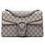Borsa a tracolla Gucci Beige Medium GG Supreme Dionysus