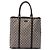 Tote verticale Gucci Beige GG Supreme Joy