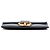 Clutch Montaigne 30 in pelle nera con catena Dior Nero - vista 3