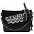 Chanel Black Medium Wool Coco Embroidered Gabrielle Hobo Nero