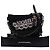 Chanel Black Medium Wool Coco Embroidered Gabrielle Hobo Nero - vista 16