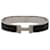 Bracelet Clic H Hermès en émail noir étroit GM  - vue 1