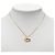 Collana con pendente Dior Gold con logo CD placcato oro D'oro - vista 5