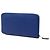 Cartera larga Hermès Blue Epsom Azap Silk Azul - vista 2