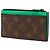Tarjetero Monogram Macassar marrón Louis Vuitton Castaño - vista 2