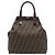 Fendi Tote aus braunem Zucca-Canvas