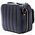 Borsa Camera Vicky in agnello trapuntato nero Saint Laurent - vista 2