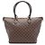Louis Vuitton Marrone Damier Ebene Saleya MM