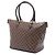 Louis Vuitton Marrone Damier Ebene Saleya MM - vista 2
