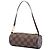 Louis Vuitton Pochette Papillon Damier Ebene marrone - vista 2