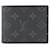 Cartera Slender Monogram Eclipse Louis Vuitton Negro Monograma Lienzo