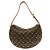 Borsa a Spalla Louis Vuitton Monogram Croissant MM Marrone Monogramma - vista 2