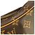 Borsa a Spalla Louis Vuitton Monogram Croissant MM Marrone Monogramma - vista 5