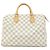 Borsa Boston Louis Vuitton Damier Azur Speedy Bianco Blu