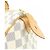Borsa Boston Louis Vuitton Damier Azur Speedy Bianco Blu - vista 5