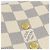 Zaino Louis Vuitton Damier Azur Speron BB Bianco Blu - vista 5