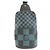 Borsa a tracolla Louis Vuitton Damier Infini 3D Avenue Blu Verde chiaro