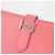 Cartera larga Hermès Bearn Soufflé en Rosa - vista 3