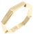 Anello Gucci a righe in oro giallo D'oro