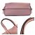Borsa shopper Loewe Repeat Anagram T Rosa - vista 4
