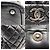 Bolsa de ombro Chanel Portobello em tweed e couro matelassê Preto - vista 5