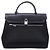 Hermès Borsa Hermes Herbag Zip Quadricolor PM Nero Blu Damier ebene - vista 2