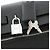 Hermès Borsa Hermes Herbag Zip Quadricolor PM Nero Blu Damier ebene - vista 6