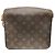 Borsa a tracolla Louis Vuitton Monogram Cartouchiere Marrone - vista 2