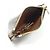 Louis Vuitton Monogram Pochette Clé Coin & Key Case Castaño Monograma - vista 4