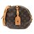Borsa a Spalla Louis Vuitton Monogram Boite Chapeau Souple MM Marrone Monogramma