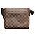 Borsa a Spalla Louis Vuitton District PM, Damier Toile Leather Marrone - vista 2