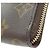 Monogram Zippy Coin Purse Louis Vuitton Castaño Monograma - vista 3