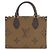 Borsa Louis Vuitton Monogram Giant OnTheGo PM Marrone Monogramma - vista 2