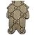 Gucci Higuchi Yuko Boris Cat Bag Charm Keyring Multicolore D'oro - vista 3