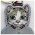 Gucci Higuchi Yuko Boris Cat Bag Charm Keyring Multicolore D'oro - vista 4