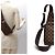Borsa a tracolla Louis Vuitton Damier Geronimos - vista 3