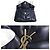 Borsa a tracolla Saint Laurent Paris Loulou Puffer in agnello - vista 6