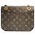 Borsa a Spalla Louis Vuitton Monogram Passy Marrone Monogramma - vista 2