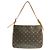 Borsa a Spalla Louis Vuitton Monogram Hudson GM Marrone Monogramma - vista 2