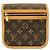 Borsa a Spalla Louis Vuitton Monogram Bumbag Bosphore Marrone Monogramma