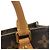 Borsa Louis Vuitton Monogram Petite Sac Plat Marrone Monogramma - vista 5