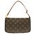 Louis Vuitton Monogram Pochette Accessoires Marrone Monogramma