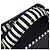 Chanel Filigree Vanity Case Quilted Caviar mit gestreiftem Leder Small Marineblau - Ansicht 6