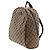 Gucci Brown GG Canvas Backpack - view 2