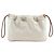 Hermès Pochette Hermes Foolby 20 in Beige Toile Chevron