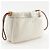 Hermès Pochette Hermes Foolby 20 in Beige Toile Chevron - vista 3