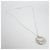 Collana con pendente rotondo in argento 925 Tiffany & Co. - vista 4
